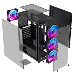 Корпус Iron Pride WARRIOR Z2 [УФ-00002544] черный thumb 10