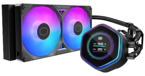 Система охлаждения Cooler Master ML 240 Atmos II LCD ARGB черная thumb 1