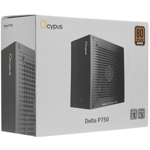 Блок питания Ocypus Delta P750 [Delta-P750-B1FDBK024X-EU] черный thumb 7