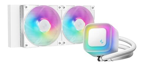 Система охлаждения DEEPCOOL LE240 WH V2  белая thumb 1