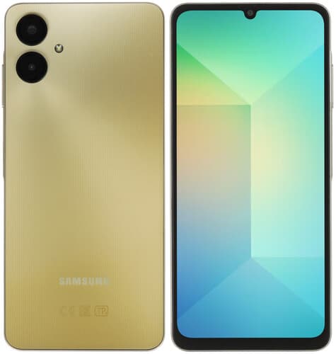 Samsung 6.7" Смартфон Samsung Galaxy A06 128 ГБ золотистый