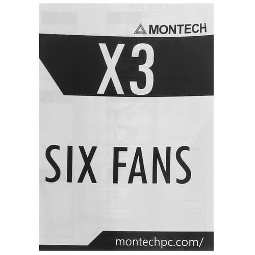 Корпус MONTECH X3 GLASS [X3 GLASS (W)] белый thumb 14