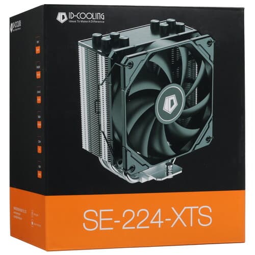 ID-Cooling Кулер для процессора ID-COOLING SE-224-XTS [SE-224-XTS] черный, фото 11