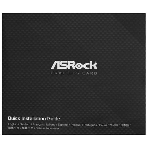 Asrock Видеокарта ASRock AMD Radeon RX 7650 GRE Challenger SE OC [RX7650GRE CL SE 8GO], фото 8
