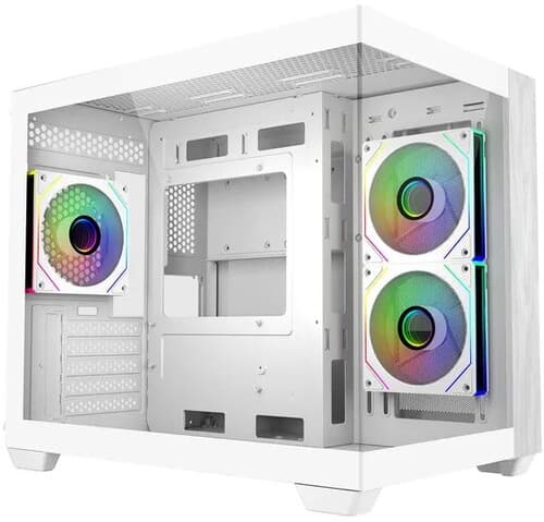 Корпус Cooler Master Elite 481 Wood [E481-WHNN-S00] белый thumb 1