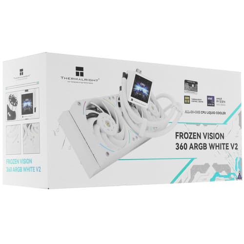 Система охлаждения Thermalright Frozen Vision 360 ARGB V2  белая thumb 11