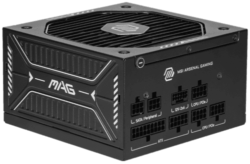 Блок питания MSI MAG A650GLS PCIE5 [306-7ZPHY11-HD8] черный thumb 10