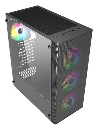 Корпус FSP CMT196B  черный thumb 3