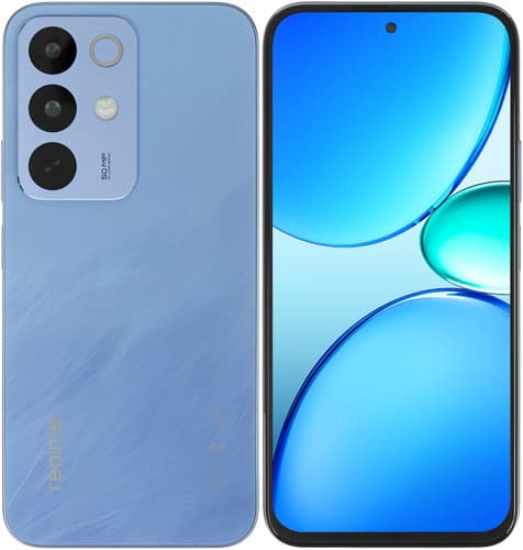 realme 6.8" Смартфон realme С85 128 ГБ синий