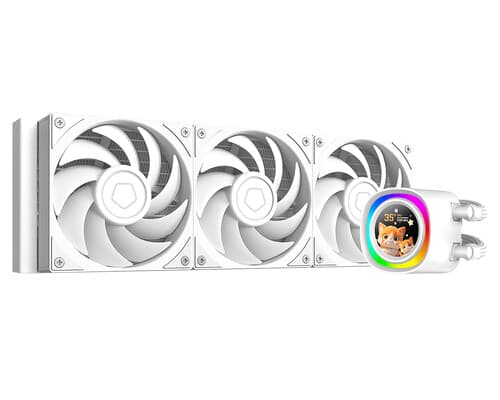 Система охлаждения ID-COOLING FX360 LCD PE  белая thumb 1