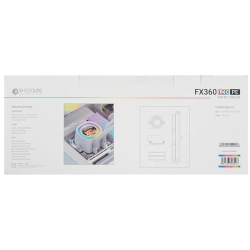 Система охлаждения ID-COOLING FX360 LCD PE  белая thumb 11