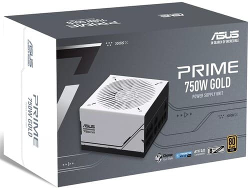 Блок питания ASUS Prime 750W Gold [90YE00U1-B0NA00] белый, черный thumb 11
