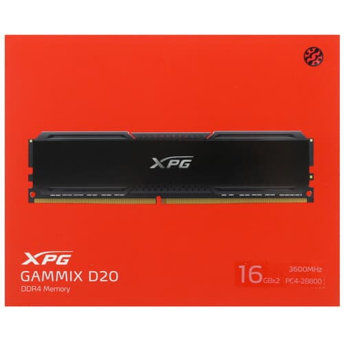 XPG (ADATA) Оперативная память ADATA XPG GAMMIX D20 [AX4U360016G18I-DCBK20] 32 ГБ, фото 4