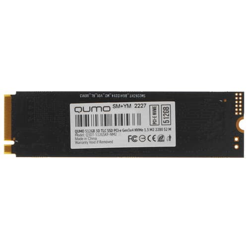 512 ГБ M.2 NVMe накопитель QUMO Novation [Q3DT-512GSKF-NM2] thumb 1