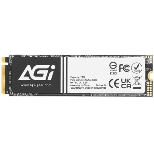 2000 ГБ M.2 NVMe накопитель AGI AI298 [AGI2T0GIMAI298] thumb 1