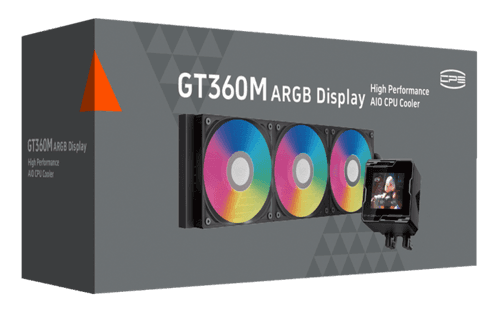 Система охлаждения Pccooler GT360M ARGB Display черная thumb 6