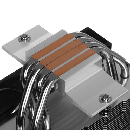 DEEPCOOL Кулер для процессора DEEPCOOL AG400 LED [AG400 LED 1700 NATIVE] черный, фото 8