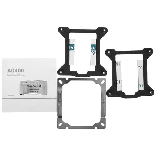DEEPCOOL Кулер для процессора DEEPCOOL AG400 LED [AG400 LED 1700 NATIVE] черный, фото 9