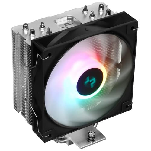 DEEPCOOL Кулер для процессора DEEPCOOL AG400 LED [AG400 LED 1700 NATIVE] черный