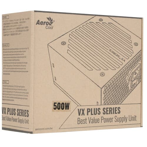 Блок питания AeroCool VX PLUS 500W [VX-500 PLUS] черный thumb 8