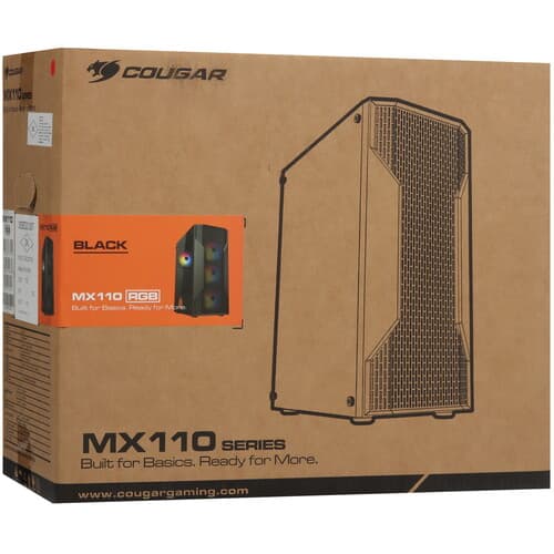 Корпус Cougar MX110 RGB [MX110 RGB Black] черный thumb 15