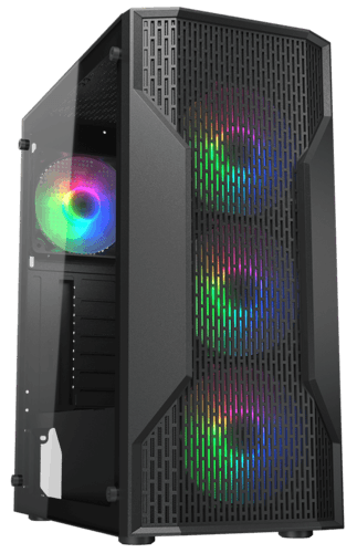 Корпус Cougar MX110 RGB [MX110 RGB Black] черный thumb 1