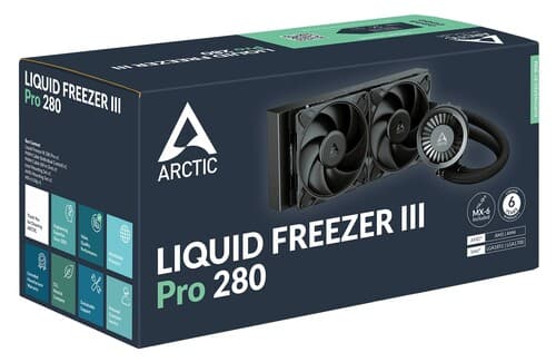 Система охлаждения ARCTIC Liquid Freezer III Pro 280 черная thumb 13