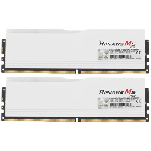 G.Skill Оперативная память G.Skill Ripjaws M5 RGB [F5-6000J3040G32GX2-RM5RW] 64 ГБ, фото 2