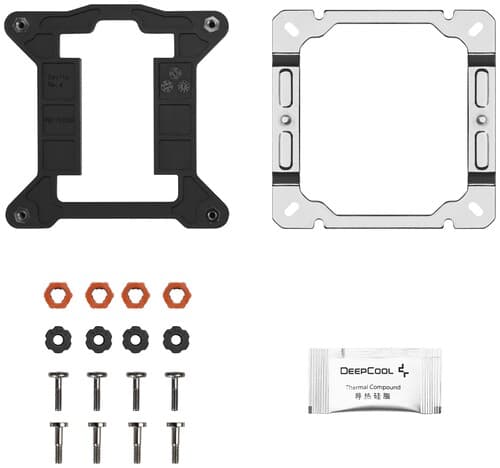 DEEPCOOL Кулер для процессора DEEPCOOL AG400 G2 ARGB [R-AG400-BKAMMG2-G] черный, фото 20
