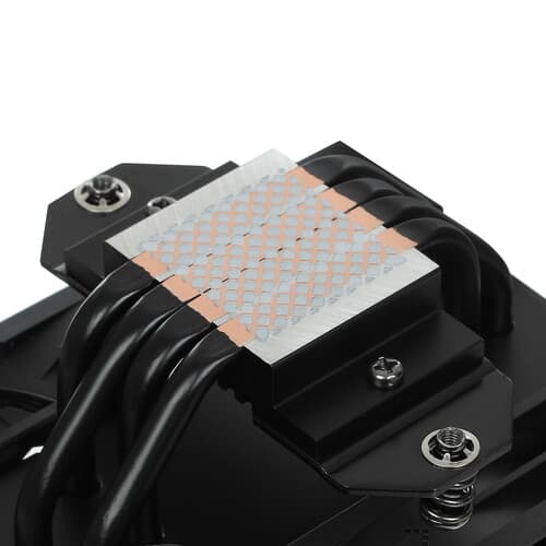DEEPCOOL Кулер для процессора DEEPCOOL AK400 ZERO DARK PLUS [R-AK400-BKNNMD-G-1] черный, фото 6