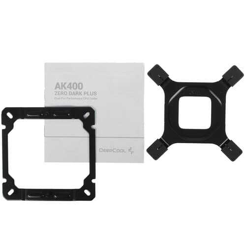 DEEPCOOL Кулер для процессора DEEPCOOL AK400 ZERO DARK PLUS [R-AK400-BKNNMD-G-1] черный, фото 8