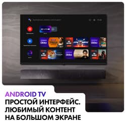 Haier 43" (109 см) Телевизор Haier 43 Smart TV S2 PRO черный, фото 26