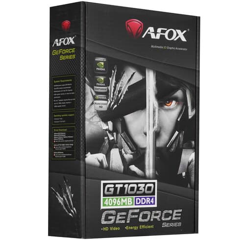 AFOX Видеокарта AFOX GeForce GT 1030 [AF1030-4096D4L5], фото 9