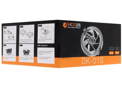 ID-Cooling Кулер для процессора ID-COOLING DK-01S  черный, фото 7
