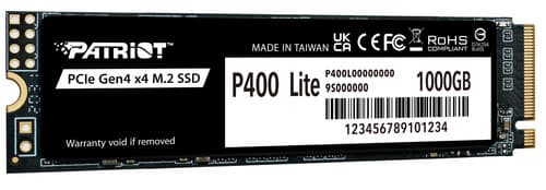 1000 ГБ M.2 NVMe накопитель Patriot P400 Lite [P400LP1KGM28H] thumb 4