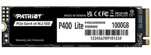 1000 ГБ M.2 NVMe накопитель Patriot P400 Lite [P400LP1KGM28H] thumb 3