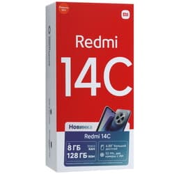 Xiaomi 6.88" Смартфон Xiaomi Redmi 14C 128 ГБ черный, фото 13