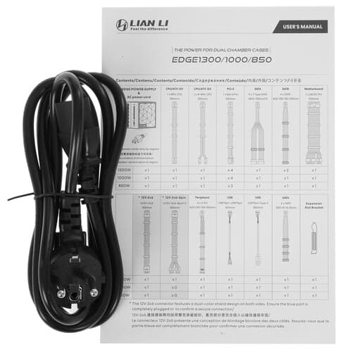 Блок питания LIAN LI EDGE 1000W [G9P.EG1000.BE00.RU] черный thumb 7