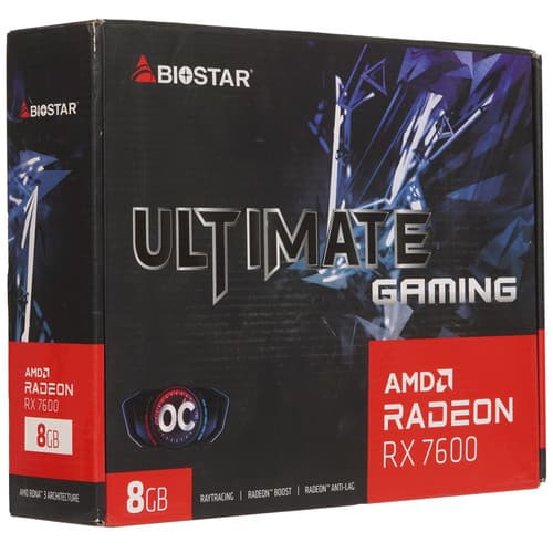 Biostar Видеокарта Biostar AMD Radeon RX 7600 OC [VA76S6RM81], фото 9