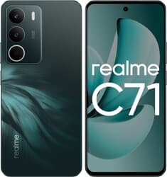 realme 6.67" Смартфон realme C71 256 ГБ зеленый, фото 13