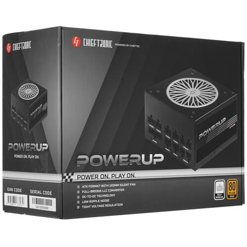 Блок питания Chieftec PowerUP 550W [GPX-550FC] черный thumb 6