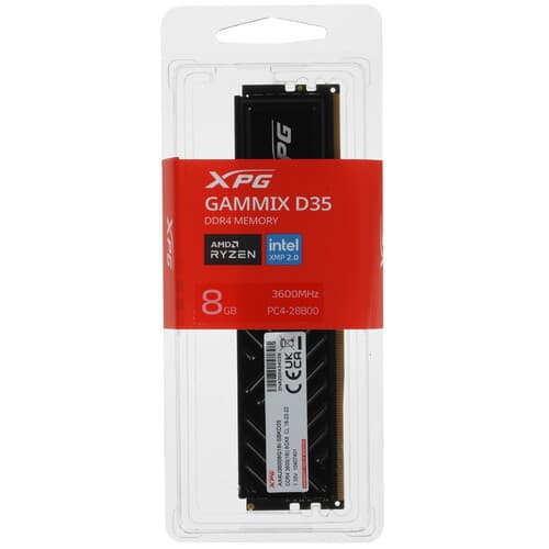 XPG (ADATA) Оперативная память ADATA XPG GAMMIX D35 [AX4U36008G18I-SBKD35] 8 ГБ, фото 3