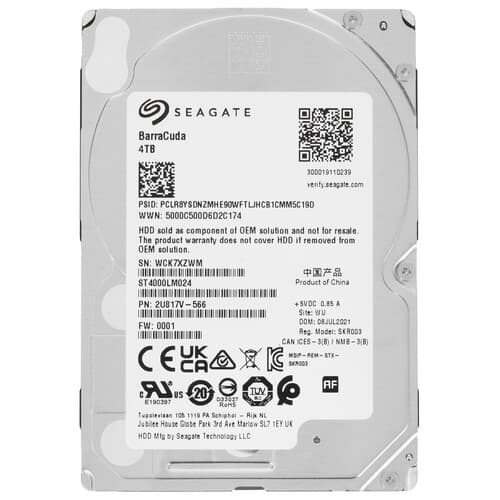 4 ТБ Жесткий диск Seagate BarraCuda [ST4000LM024]