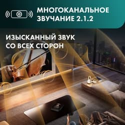 Hisense 75" (190 см) Телевизор Hisense 75U8Q черный, фото 15