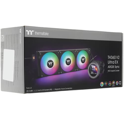 Система охлаждения Thermaltake TH360 V2 Ultra EX ARGB Sync черная thumb 11