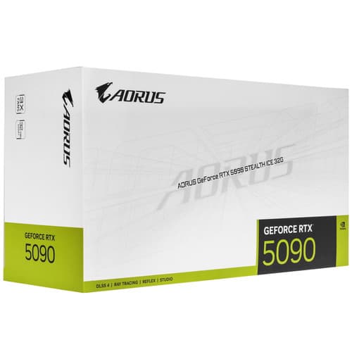 GIGABYTE Видеокарта GIGABYTE GeForce RTX 5090 AORUS STEALTH ICE [GV-N5090AORUSST ICE-32GD], фото 10