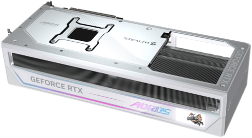 GIGABYTE Видеокарта GIGABYTE GeForce RTX 5090 AORUS STEALTH ICE [GV-N5090AORUSST ICE-32GD], фото 15