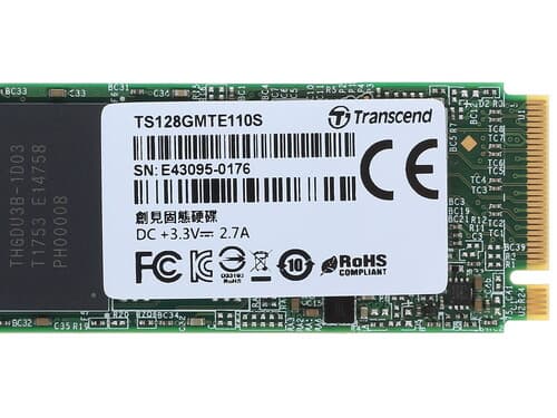 128 ГБ M.2 NVMe накопитель Transcend MTE110S [TS128GMTE110S] thumb 3