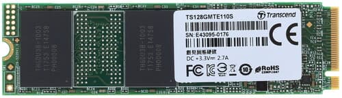 128 ГБ M.2 NVMe накопитель Transcend MTE110S [TS128GMTE110S] thumb 1