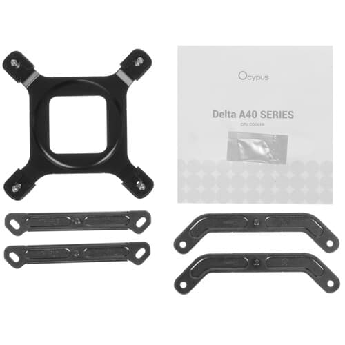Ocypus Кулер для процессора Ocypus Delta A40 WH ARGB [Delta-A40-WH1NAWN00X-GL] белый, фото 10